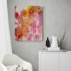 abstract botanical floral painting by Cassandra Gaisford