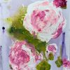 I Love The Way You Blush Abstract Botanical Artwork by Cassandra Gaisford